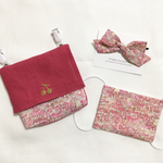 hana1862様専用  kidsのオシャレ３点セット(フェリシテ)＋大人マスク