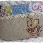 ひよこちゃんのぺたんこポーチ♪