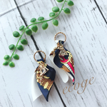 ♡キラキラビジュースカーフピアス♡