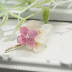 紫陽花のポニーフック♡