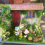     SALE🤣   野菜畑  🌿🌼🌷🌻 ❤️😉❤️ ガーデン 😉ミニチュア   ドールハウス  家具 部屋 カフェ 庭 ガーデニング  アンティーク ヨーロッパ   背景   模型 