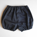 OPEN記念価格☆ グレンチェック ネイビー(紺) かぼちゃパンツ