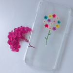カラフル花束  iPhone5s/SE/X/XSケース