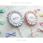 マタニティフォト用 フォトプロップス BOY or GIRL
