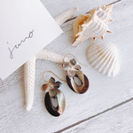  shell flower &マザーオブパール ピアス＊イヤリング