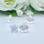 桜 可愛い ピアス 二種類 シンプル 浴衣 祭り 花火 着物 通勤通学【D2-7】【A3-7】