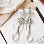*P0329■スター/ブライダルアクセサリー/ウェディング/結婚式/ビジューアクセ