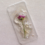 ピンクの薔薇 iPhoneケース/iPhone8/iPhone7/iPhoneX