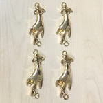 GOLD HAND DESIGN METAL CONNECTOR CHARM PARTS