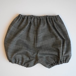 グレンチェック 黒 かぼちゃパンツ　OPEN記念価格☆