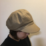 【訳ありお値下げ】まんまるキャスケット