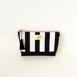 ライラックパープル×ストライプポーチ16