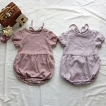 asae13様オーダー品♡ダブルガーゼのロンパース