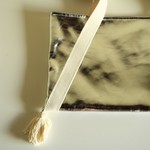 NAPOP BAGS　銀のバッグ　コットンシルクタッセル　【オンリーワン商品】