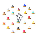 再×3＊【お色・形が選べる‼︎】coccuri＊bi-color gold earring