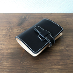 【受注製作】 2つ折り ショートウォレット 二つ折り レザー 本革   財布