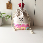 うさぎさん きんちゃく  Ｍサイズマチつき
