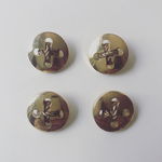 デッドストック  18mm ボタン ゴールド 十字架