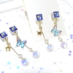 ☆銀河のカケラ＜星と蝶＞ピアス☆