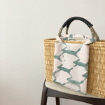 tiny bag　*⚮*ミナペルホネンの生地 runrunrun green色 使用*⚮*