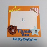 ♡ se 様 専用 ♡ 誕生日、引退、卒業⚾️カード作り、寄せ書き、アルバムのデコレーションに(792)