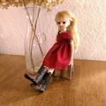 (送料無料)リカちゃん真っ赤なワンピース