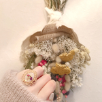 alyssum* aurora リング/ピアス