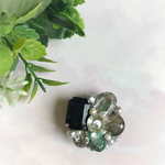 帯留め☆Black square