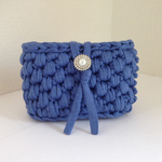 ✴︎新作✴︎パールビジュー✨プリンセスブルー💎ポーチ