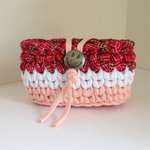 ✴︎New✴︎smile☺︎pastel check pouch