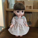 【セミオーダー】リバティ襟の ソランちゃん服 メルちゃん服