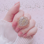 tulle dot♡ring.black