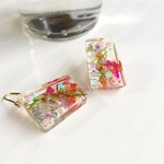 色遊びピアス「金魚」/ "スタッドorフック"選べる2タイプ