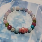 T様専用*ﾟ✲candy stoneฺ✲ฺﾟ*:&チャロアイトブレスレット