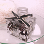 ブラック×ホワイト モノトーンハーバリウム♡♡プレゼントにも♡