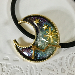 ギャラクシー 宇宙の欠片ヘアゴム レジン