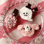 ベビーヘアクリップセット☆ハロウィン.うさぎ.お花