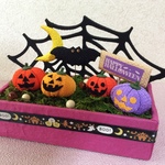 ちりめん細工・ハッピーハロウィン飾り   (4)