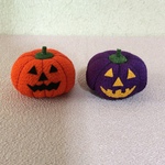ちりめん細工・ハロウィン かぼちゃ(2)