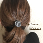 ★グレンチェック★ヘアゴム   