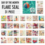COLORFULフォト日付けシール(31piece)