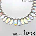 374.レインボークォーツ15×7（しずく形）