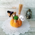 くまちゃんハロウィンかぼちゃ気分♪C