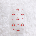 cherry bonbon♡iPhone case red