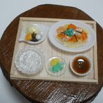夏の定食☆未接着☆ミニチュアフード