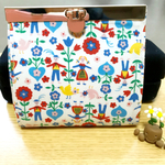 文鎮がま口の財布☆リバティ☆