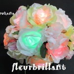 光る花♪豪華バラアレンジ　プレゼントに！