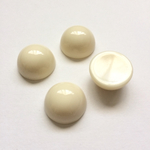 4個 18mm 樹脂カボション ホワイト