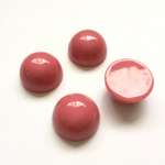 4個 18mm 樹脂カボション ピンク