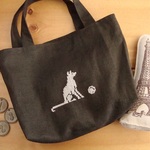 【pepe mama様オーダー品】犬刺繍のミニバッグ